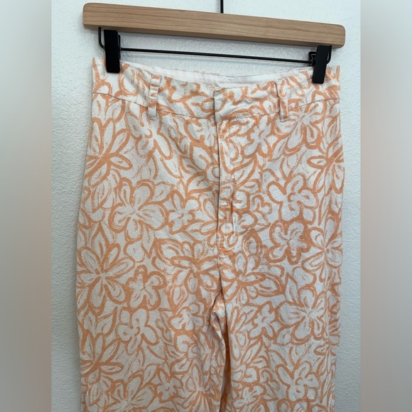 Free People Love So Right Wide-leg Cotton Pants Size 6 - Picture 4 of 11